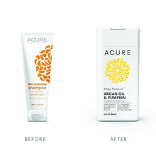 Load image into Gallery viewer, Acure Mega Moisture Shampoo – Conditioner Set Argan Oil &amp; Pumpkin