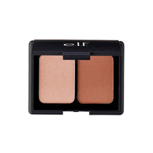 Load image into Gallery viewer, e.l.f. Cosmetics Contouring Blush &amp; Bronzing Powder, Two Matte Shades Perfectly Contour Skin, Turks &amp; Caicos