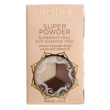 Load image into Gallery viewer, Pacifica Beauty Super Powder Supernatural Eye Shadow Trio with Stone, Cold, Fox